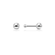 925 Sterling silver plain silver.