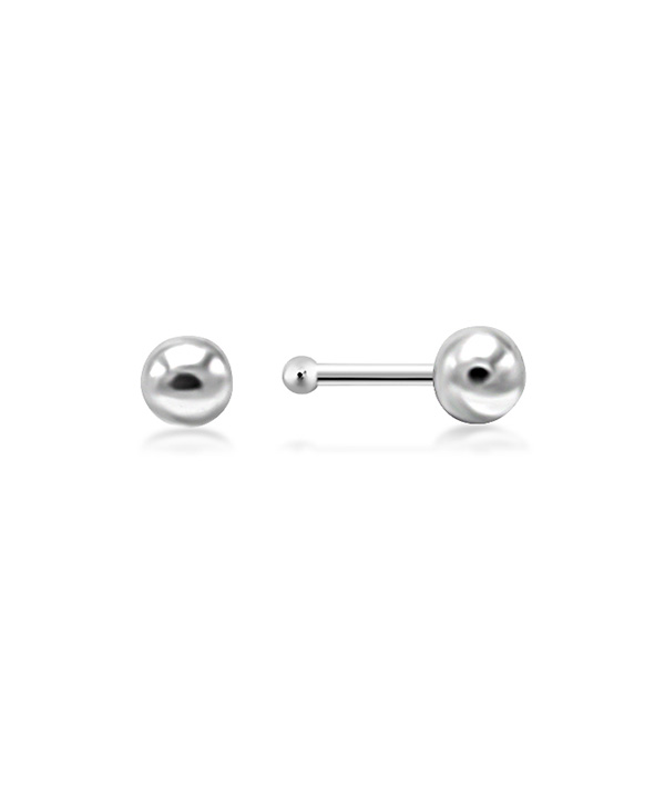 925 Sterling silver plain silver.