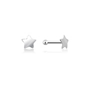 925 Sterling silver plain silver.