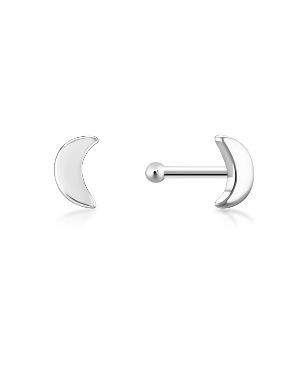 925 Sterling silver plain silver.