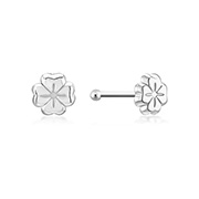 925 Sterling silver plain silver.