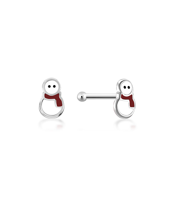 925 Sterling silver with enamel color.