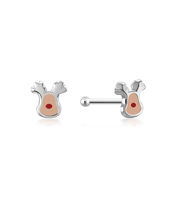 925 Sterling silver with enamel color.