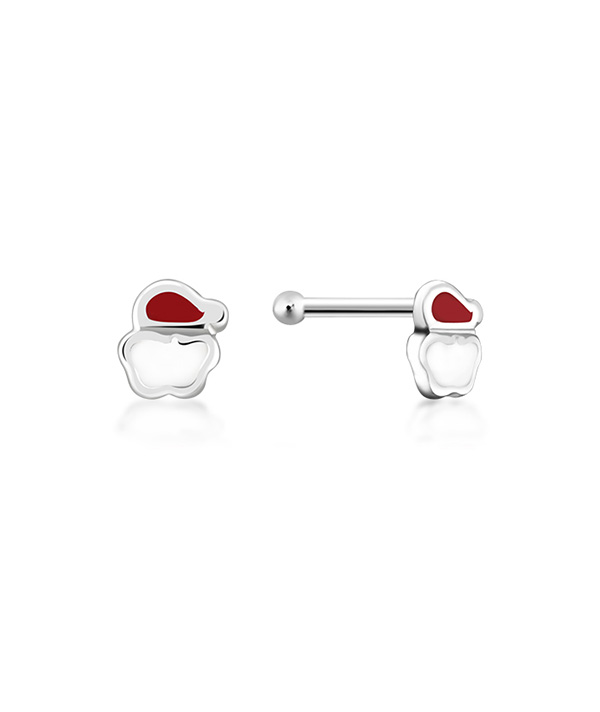 925 Sterling silver with enamel color.