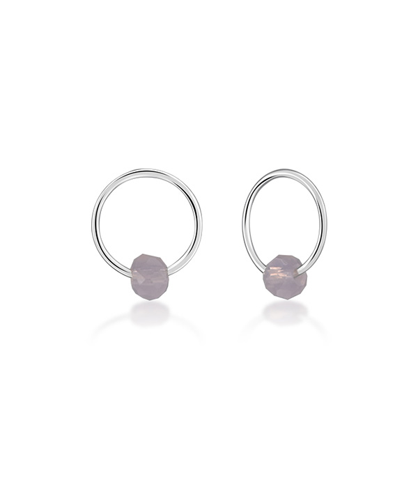 925 Sterling silver nose hoop.