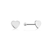 925 Sterling silver plain silver.