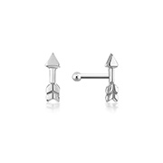 925 Sterling silver plain silver.