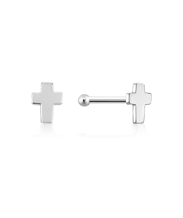 925 Sterling silver plain silver.