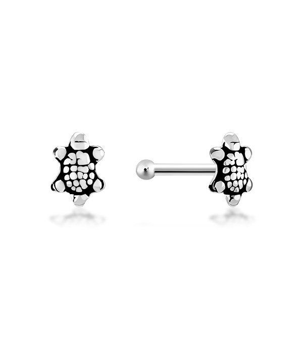925 Sterling silver plain silver.