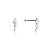 925 Sterling silver plain silver.
