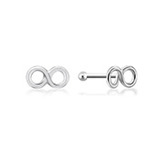 925 Sterling silver plain silver.