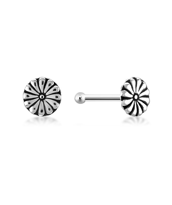 925 Sterling silver plain silver.
