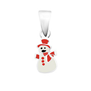 925 Sterling silver pendant with enamel color.