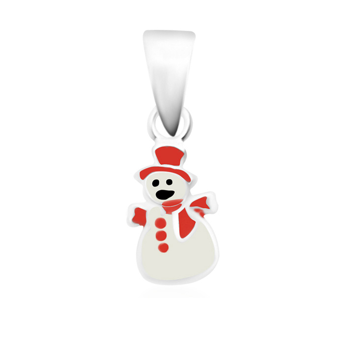 925 Sterling silver pendant with enamel color.