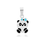 925 Sterling silver pendant with enamel color.